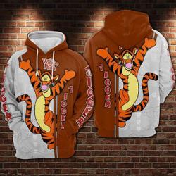 Winnie The Pooh Tigger Disney Hoodie, Disney 3D Hoodie