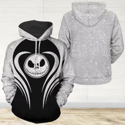 The Nightmare Before Jack Skellington Disney Hoodie, Disney 3D Hoodie