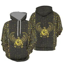 Custom Personalized Egypt Ancient Hoodie For Men Women 3D Hoodie