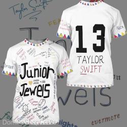 Junior Jewels Shirt, Custom Taylor 3D Shirt Meaningful Gift For Family Gift For Boyfriend Valentine Gift