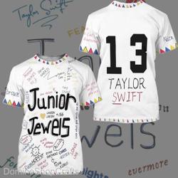 Junior Jewels Shirt, Custom Taylor 3D Shirt, You Belong With Me Outfit Meaningful Gift For Family Gift For Boyfriend Valentine Gift