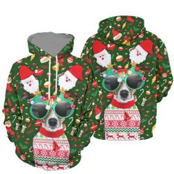 Christmas Dog 3D Hoodie
