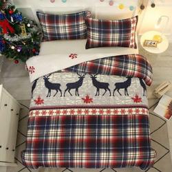 Christmas Bedding Set Snowflakes Christmas Tree Elk Home Bedding SetsGift For Your Girlfriend Boyfriend Gift For Love Gift For Friend Best Valentine Present Holiday Gift