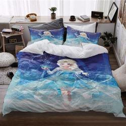 Elsa Princess Frozen Duvet Covers Bedding Set Gift For Your Girlfriend Boyfriend Gift For Love Gift For Friend Best Valentine Present Holiday Gift
