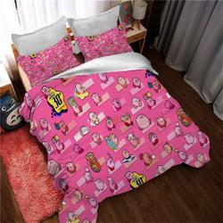 Kirby Duvet Covers Bedding Set Gift For Your Girlfriend Boyfriend Gift For Love Gift For Friend Best Valentine Present Holiday Gift