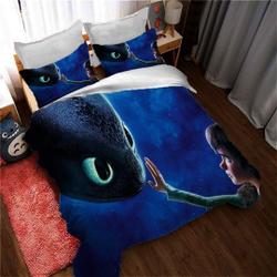How to Train Your Dragon Duvet Covers Bedding Set Gift For Your Girlfriend Boyfriend Gift For Love Gift For Friend Best Valentine Present Holiday Gift