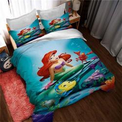 The Little Mermaid Duvet Covers Bedding Set Gift For Your Girlfriend Boyfriend Gift For Love Gift For Friend Best Valentine Present Holiday Gift