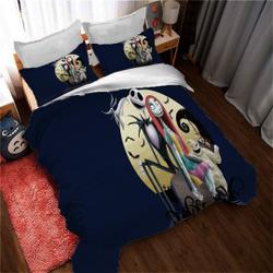 Nightmare Before Christmas Duvet Covers Bedding Set Gift For Your Girlfriend Boyfriend Gift For Love Gift For Friend Best Valentine Present Holiday Gift