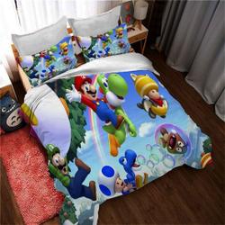 Super Mario Covers Bedding Set Gift For Your Girlfriend Boyfriend Gift For Love Gift For Friend Best Valentine Present Holiday Gift