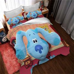 Blues Clues Reversible Single Duvet Covers Bedding Set Gift For Your Girlfriend Boyfriend Gift For Love Gift For Friend Best Valentine Present Holiday Gift