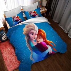 Elsa and Anna Princess Duvet Covers Bedding Set Gift For Your Girlfriend Boyfriend Gift For Love Gift For Friend Best Valentine Present Holiday Gift