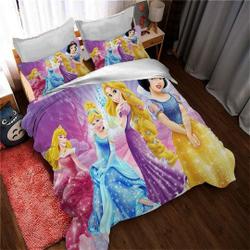 Elsa and Anna Princess Duvet Covers Bedding Set Gift For Your Girlfriend Boyfriend Gift For Love Gift For Friend Best Valentine Present Holiday Gift