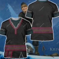 Snow Prince Character 3D All Over Print Shirt, Halloween Cosplay Costume Meaningful Gift For Family Gift For Boyfriend Valentine Gift