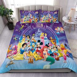 We Are Never Too Old For Mickey And Friends Cartoon Bedding Set Gift For Your Girlfriend Boyfriend Gift For Love Gift For Friend Best Valentine Present Holiday Gift