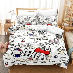 Hello Kitty Island Travel Bedding Set Gift For Your Girlfriend Boyfriend Gift For Love Gift For Friend Best Valentine Present Holiday Gift