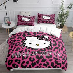 Leopard Print Girl Bedding Set Gift For Your Girlfriend Boyfriend Gift For Love Gift For Friend Best Valentine Present Holiday Gift