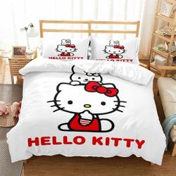 Hello Kitty Dessert Bedding Set Gift For Your Girlfriend Boyfriend Gift For Love Gift For Friend Best Valentine Present Holiday Gift