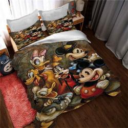 Mickey Mouse And Goofy Duvet Covers Bedding Set Gift For Your Girlfriend Boyfriend Gift For Love Gift For Friend Best Valentine Present Holiday Gift