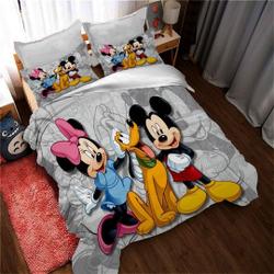 Mickey Mouse And Goofy Duvet Covers Bedding Set Gift For Your Girlfriend Boyfriend Gift For Love Gift For Friend Best Valentine Present Holiday Gift