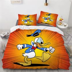 Donald Duck Printing Three Piece Bedding Set Gift For Your Girlfriend Boyfriend Gift For Love Gift For Friend Best Valentine Present Holiday Gift