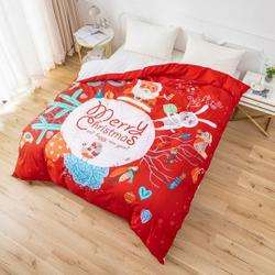 3D Christmas Duvet Covers Set, Bunny Quilt Cover, Red Bedding Set Gift For Your Girlfriend Boyfriend Gift For Love Gift For Friend Best Valentine Present Holiday Gift