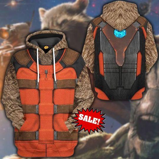 Guardian Of The Galaxy Cosplay Hoodie, Avengers Superhero Shirt
