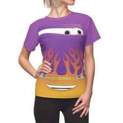 Marilyn Women's Shirt, Cars Inspired Costume, Cars Characters Face Outfits Meaningful Gift For Family Gift For Boyfriend Valentine Gift