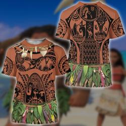 Tattoo Native Dad 3D Shirt, Native Men Costume, Tattoo Cosplay 3D Shirt Meaningful Gift For Family Gift For Boyfriend Valentine Gift