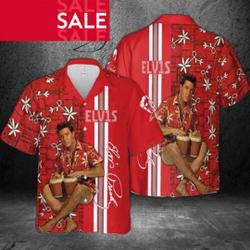 Elvis Presley Hawaiian Shirt Gift For Your Girlfriend Boyfriend Gift For Love Gift For Friend Best Valentine Present Holiday Gift
