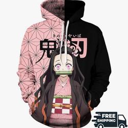 demon Anime Graphic Hoodie Unisex Novelty Cosplay 3D Hoodie