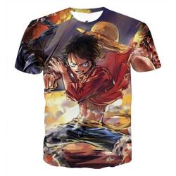 One Piece Monkey D Luffy 3D T-Shirt Meaningful Gift For Family Gift For Boyfriend Valentine Gift