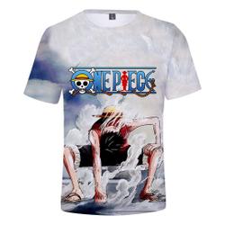One Piece Luffy Zoro Anime Manga 3D T-Shirt Meaningful Gift For Family Gift For Boyfriend Valentine Gift