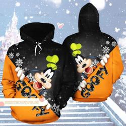 Christmas Goofy Hoodie, Disney Goofy Hoodie