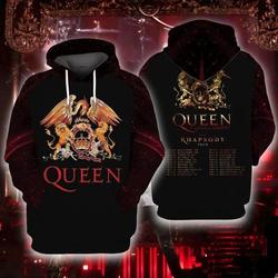 Queen Adam Lambert The Rhapsody Tour 2023 3D Hoodie