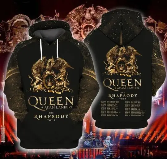 Queen Adam Lambert The Rhapsody Tour 2023 Shirt