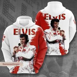 Elvis Presley Tour 3D Hoodie