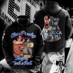 Elvis Presley 3D Hoodie, Elvis Presley Christmas 3D Hoodie