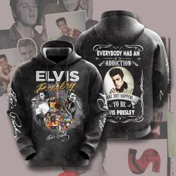 Elvis Presley 3D Hoodie, Elvis Presley Christmas 3D Hoodie
