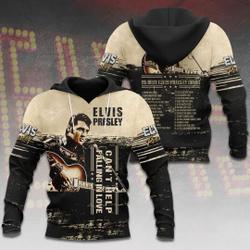 Elvis Presley 3D Hoodie, Elvis Presley Christmas 3D Hoodie
