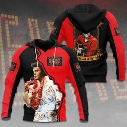 Elvis Presley 3D Hoodie, Elvis Presley Christmas 3D Hoodie