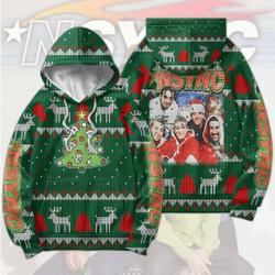 Nsync Band Christmas 3D Hoodie, In My Nsync Reunion Era All Over Print Hoodie