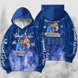 Manuel Turizo 2000 USA Music 3D Hoodie