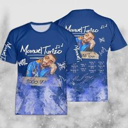 Manuel Turizo 2000 USA Music 3D Shirt Meaningful Gift For Family Gift For Boyfriend Valentine Gift