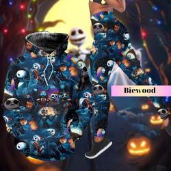 Christmas Jack Skellington Nightmare Christmas 3D Hoodie