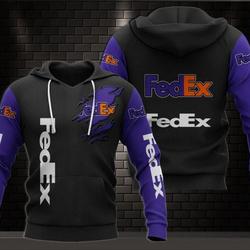 Fedex Express Purple Armor 3D Hoodie