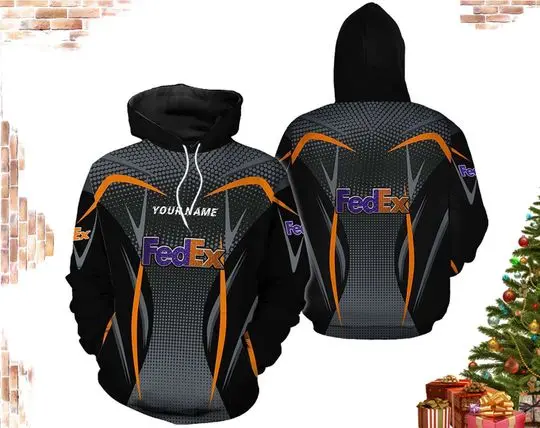 Fedex Express Purple Armor 3D Hoodie