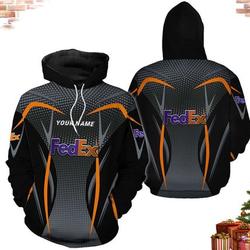 Fedex Express Purple Armor 3D Hoodie