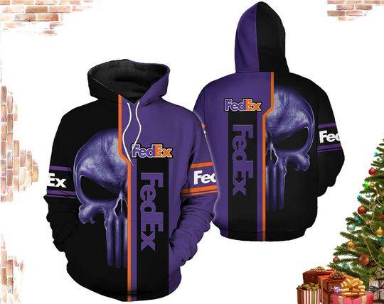 Fedex Express Purple Armor 3D Hoodie