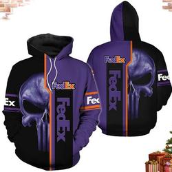 Fedex Express Purple Armor 3D Hoodie