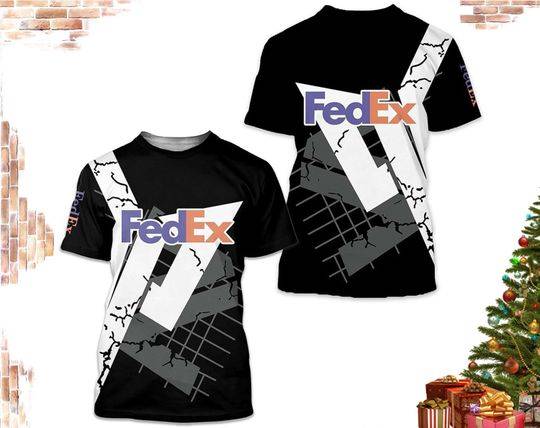 Fedex Express Purple Armor 3D Tshirt Meaningful Gift For Family Gift For Boyfriend Valentine Gift